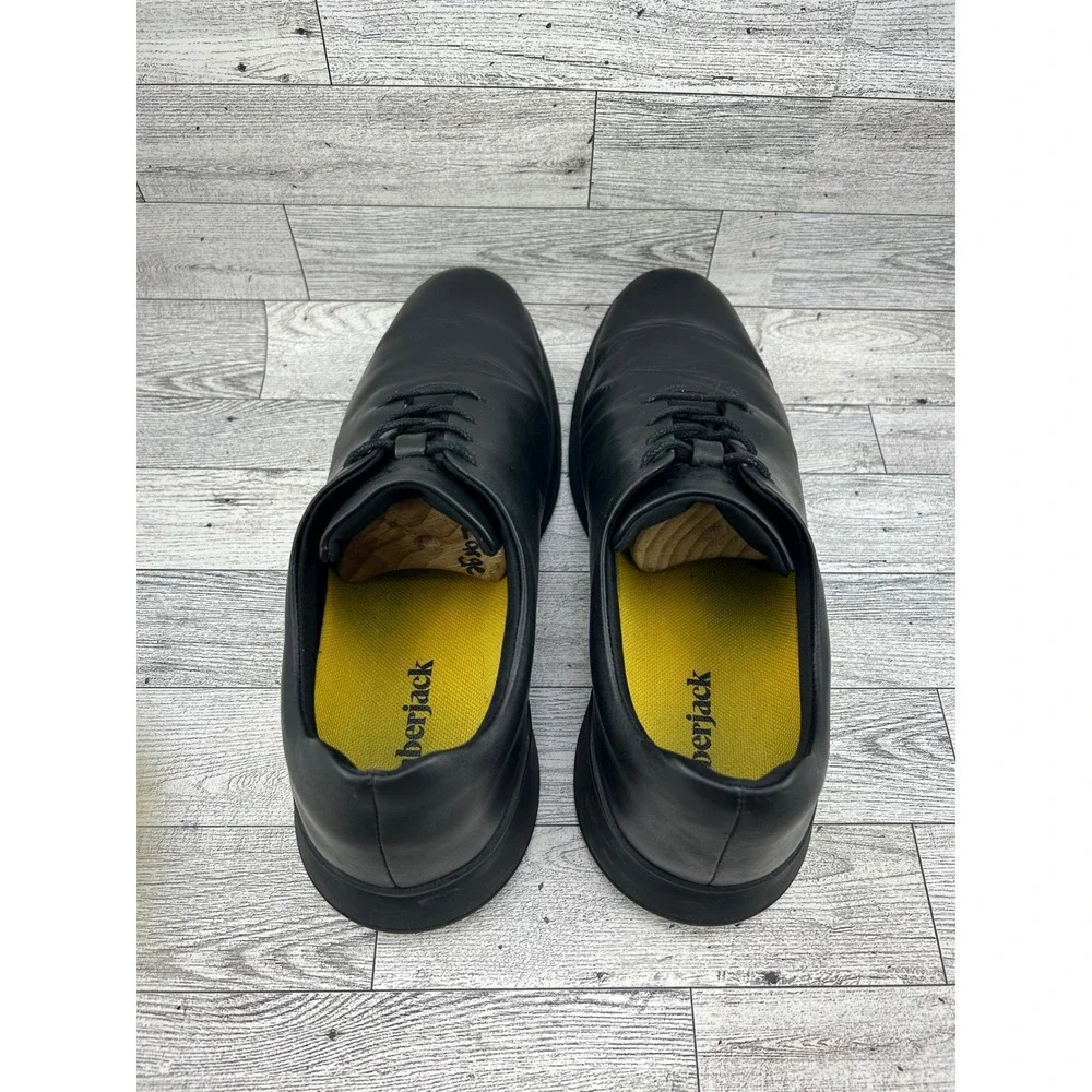 Amberjack The Original Tuxedo Black Leather Hybrid Dress Shoes Men 9M Portugal